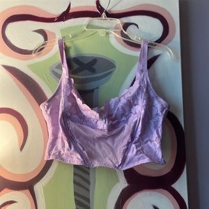 FENTY by Rihanna purple lace corset